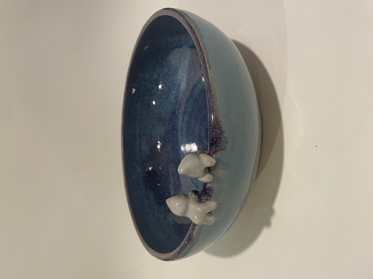 Crystal Water · Blue Celadon Bowl with Yisl